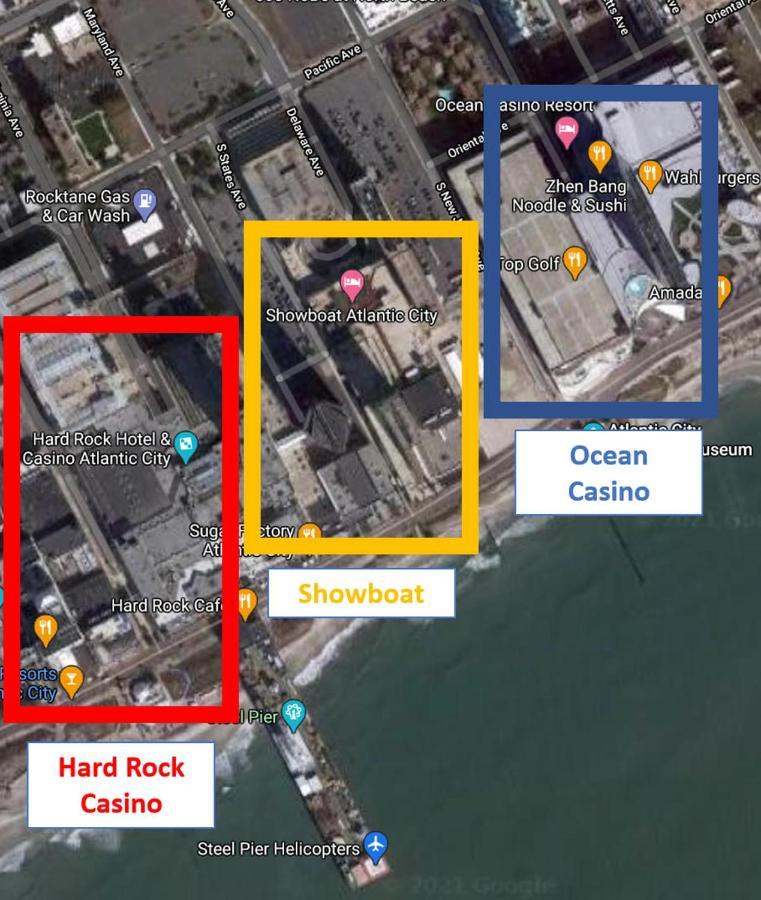 Cozysuites Showboat 1br 2ba Oceanfront * Atlantic City